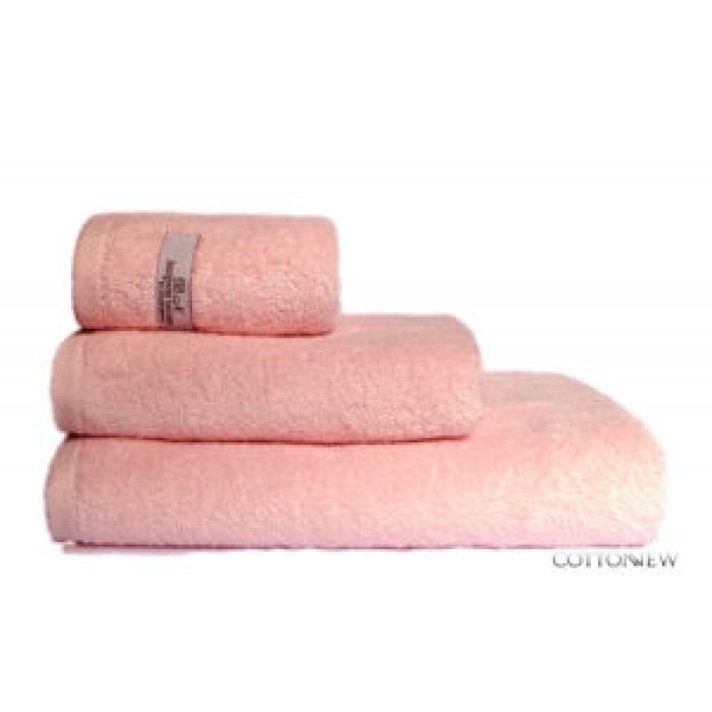  Полотенце махровое розовое  COTTON DREAMS